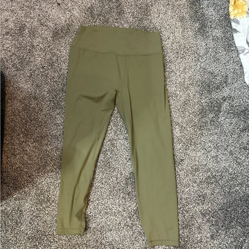 Zyia Olive green leggings - SO SOFT!